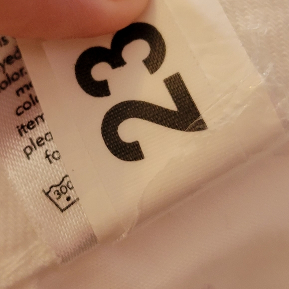 5/$20 Pacsun Ellen the shortie white denim distressed mid rise shorts 23 00 - Picture 7 of 7